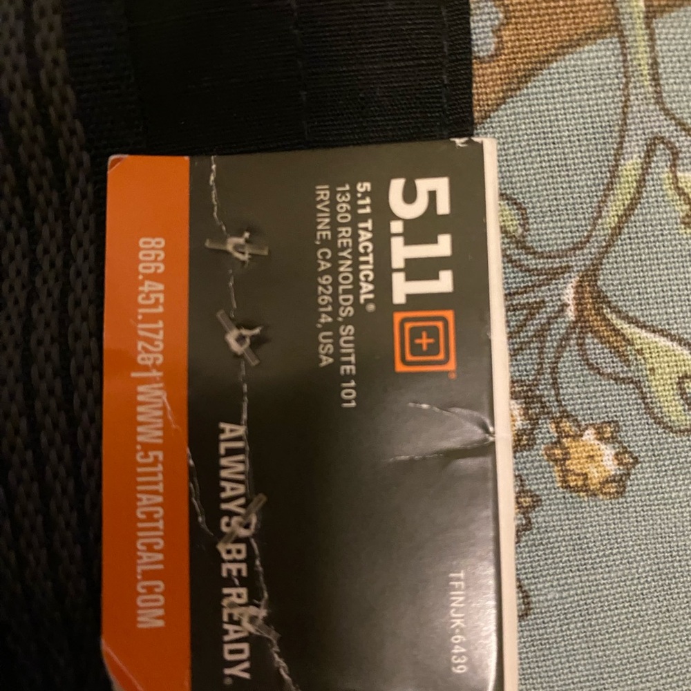 5.11 Tactical Black Trousers